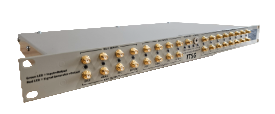 TTSG calibrated signal source rack-mount front panel