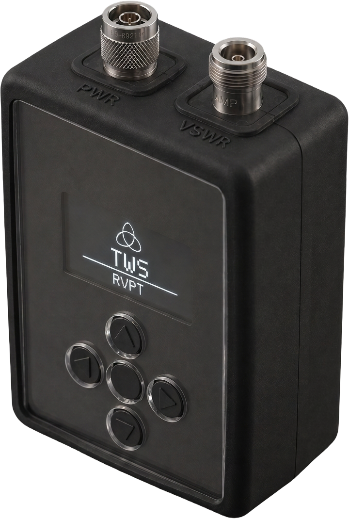 RVPT railroad VSWR and power tester handheld instrument